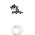 Thorn - Plafonnier encastré à LED - PANOS - P-INF R150WW LED1300-927 LDO AL WH