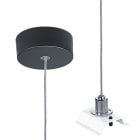 Thorn - Suspension à tige avec cache-piton - SLOIN slim ASI1 E-L WH/BK