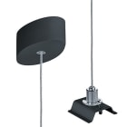 Thorn - Suspension à tige avec cache-piton - SLOT - SLOIN slim ASI1 E-L BK/BK