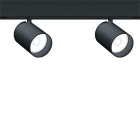 Thorn - Projecteur d"accentuation LED - SUPERSYSTEM - SUP2 M 2/LED550-930 FL LDO BK