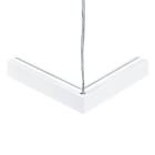 Thorn - Jonction d"angle à 90° - SUPERSYSTEM - SUP2 TRACK U ELEC-FEED CON 48V 90° WH