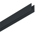 Thorn - Profilé-cache en H - SUPERSYSTEM - SUI 3PH/L3+DALI TRACK PROF-H 2X2M BK