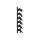 Thorn - Luminaire tubulaire - SUPERSYSTEM - SUSY CL 6P LED900-830 WFL NON AJ CHMM