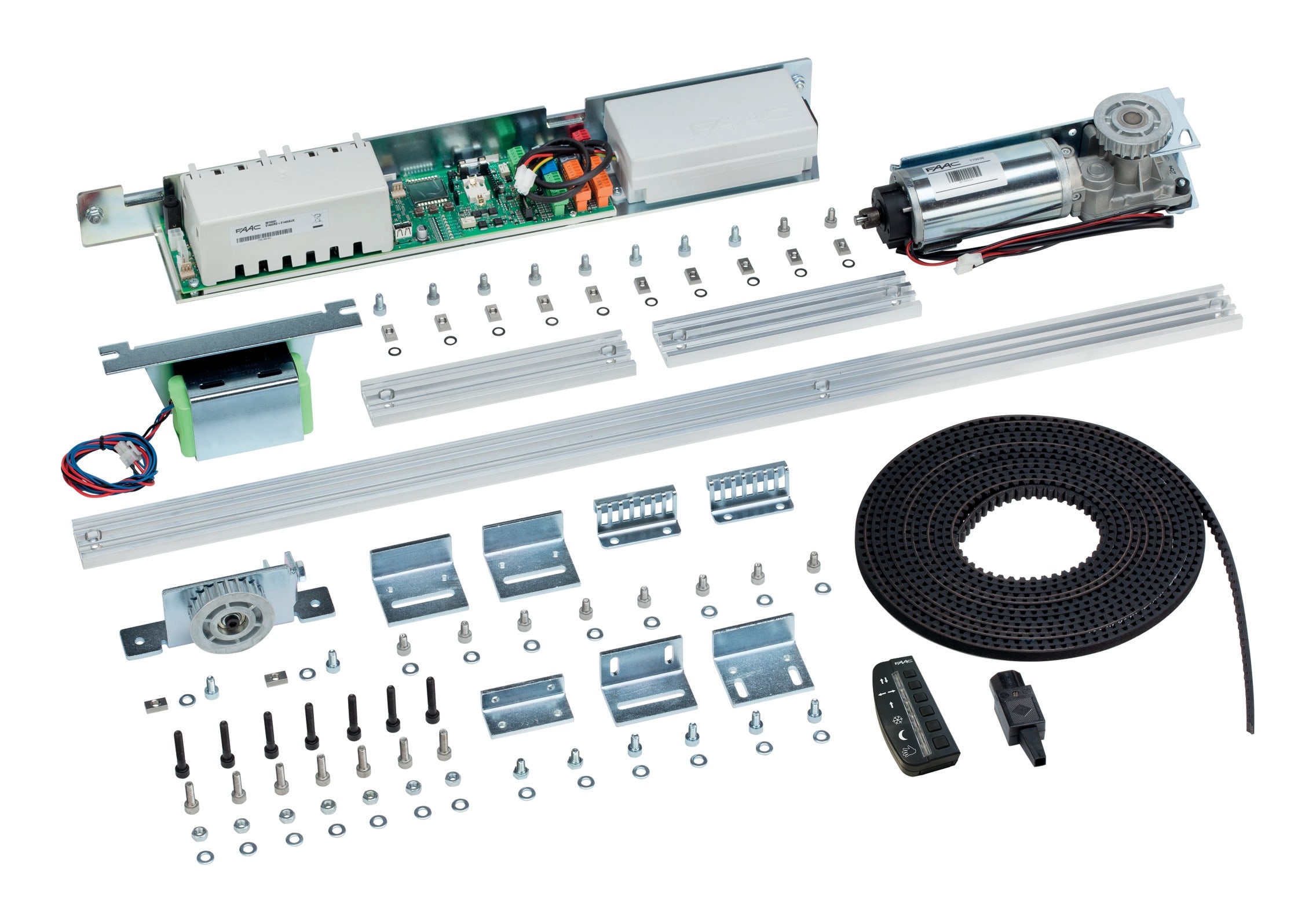 Faac - Kit RKU. Permet de remplacer les parties internes de portes automatiques.