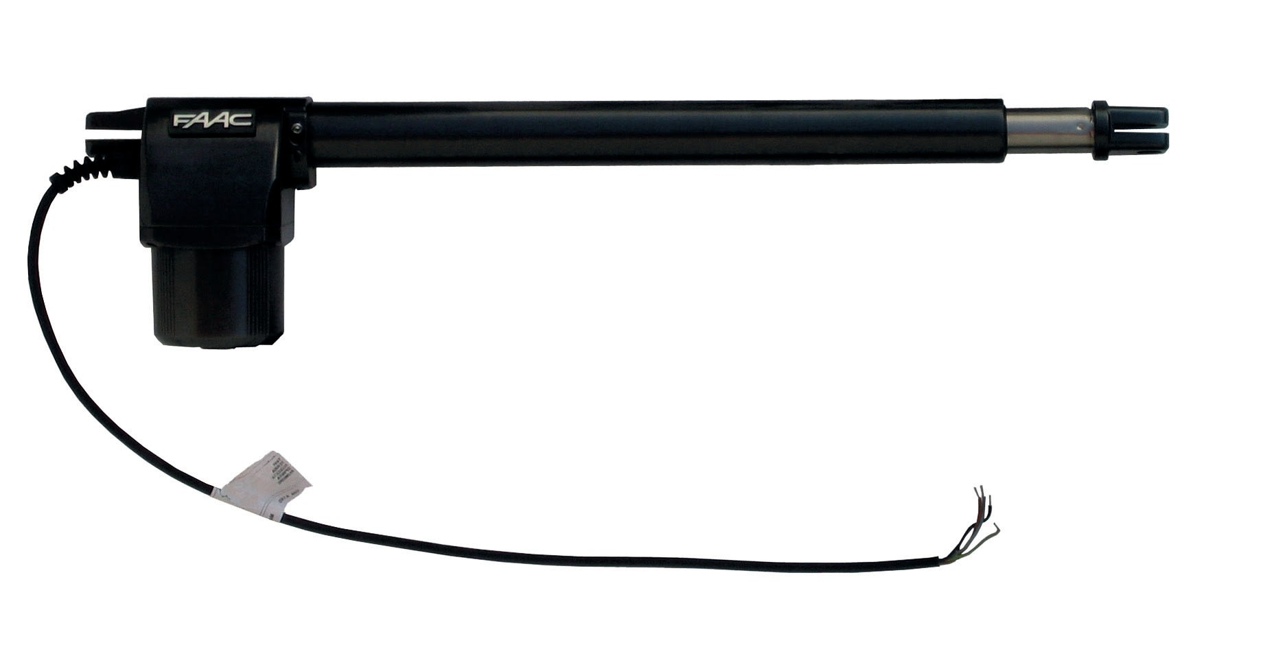 Faac - operateur 412 gauche 230v electromeca. acc. instal., cle dev. cond.6,3uf 400v