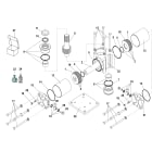 Faac - 750 - verin hydraulique standard ouverture 180° (avant 2003)