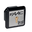 Faac - contacteur a cle t21 encastre - 2 contacts