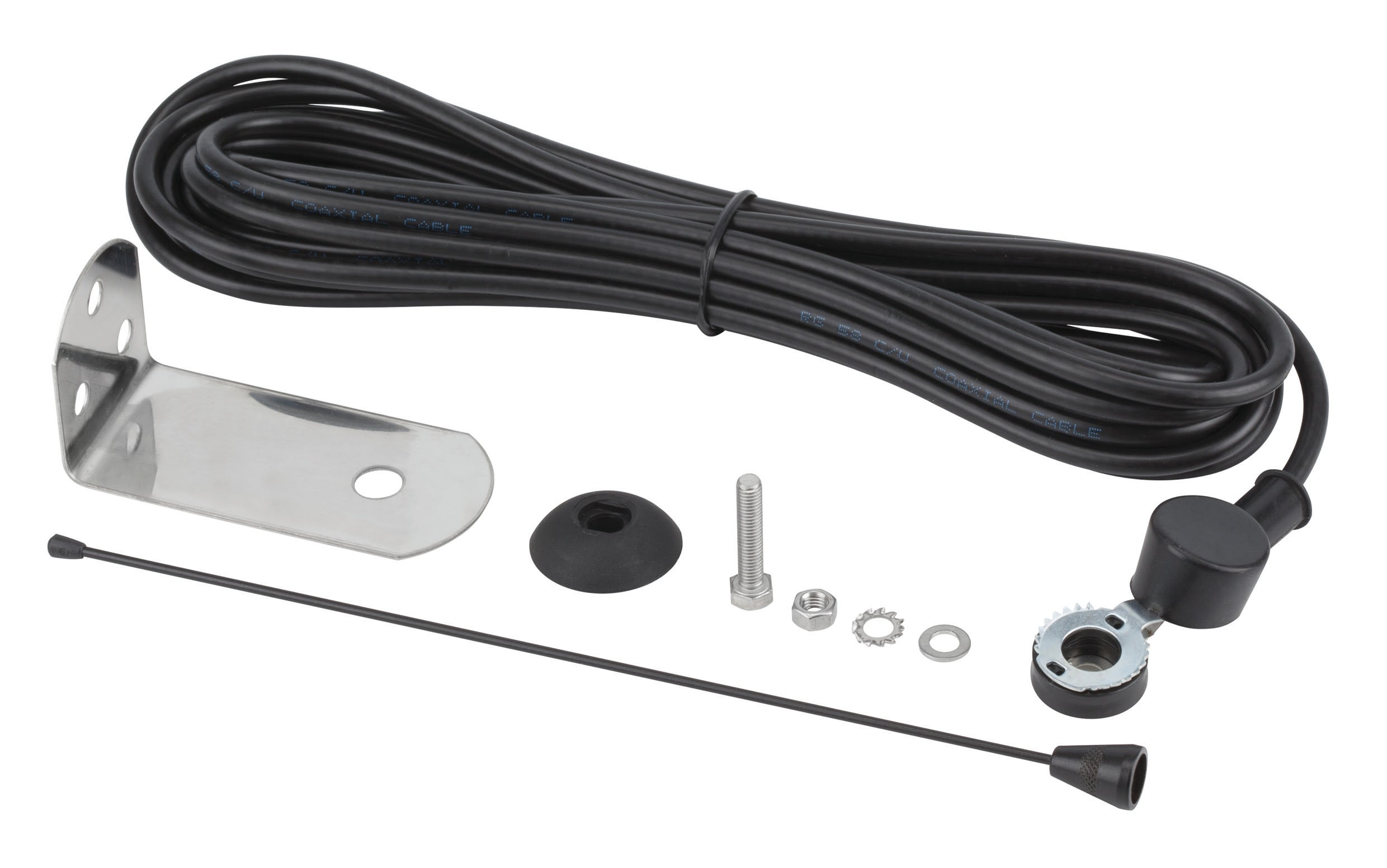 Faac - antenne 433 et cable coaxial de 5m pour recepteur rp,xf,xr2/4 avec patte de fixa