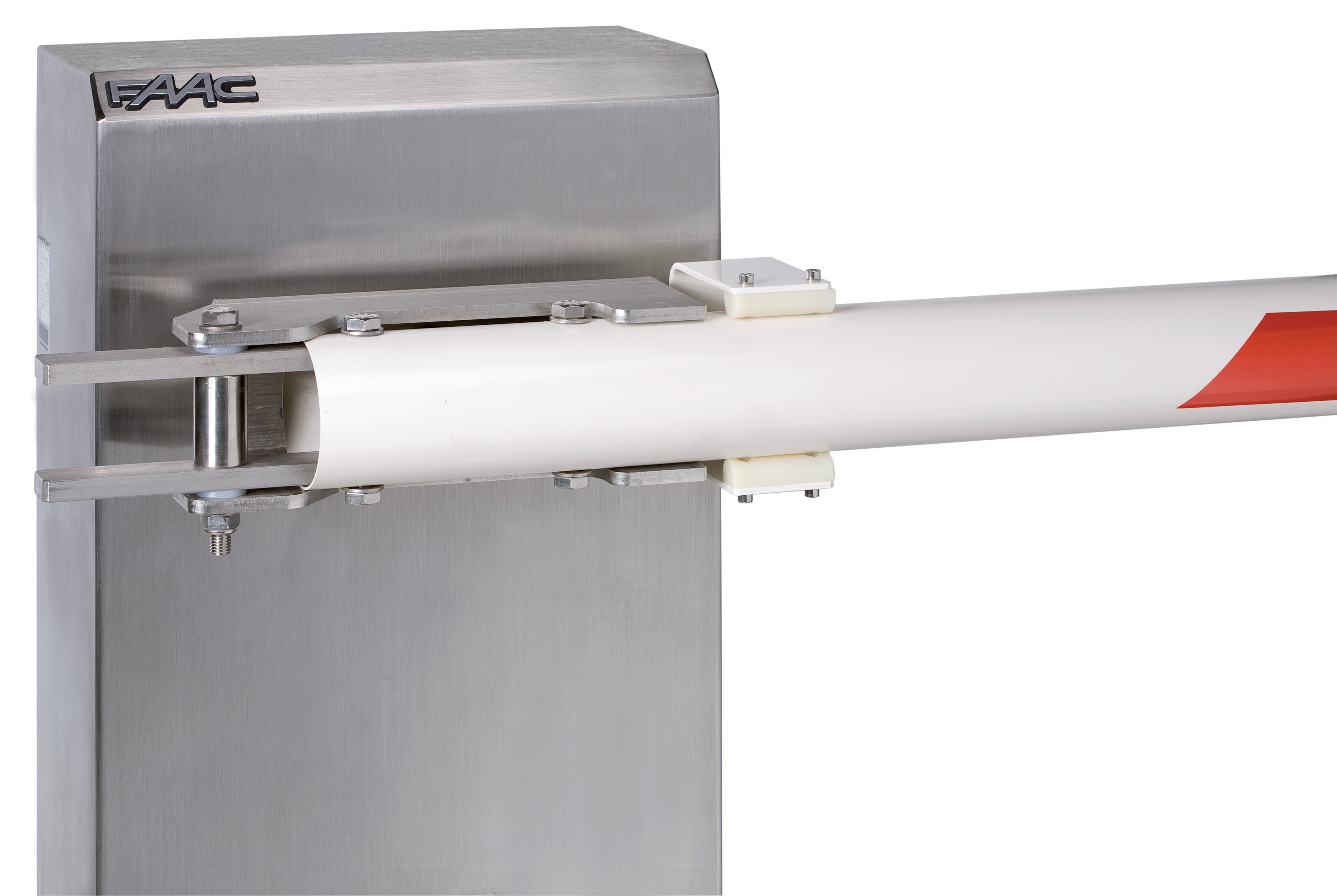 Faac - flasque de fixation lisse ronde degondable pour barrieres 615, 620, b680h