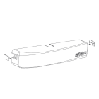 Faac - 950bm - carter de protection pour operateur porte pietonne 950bm