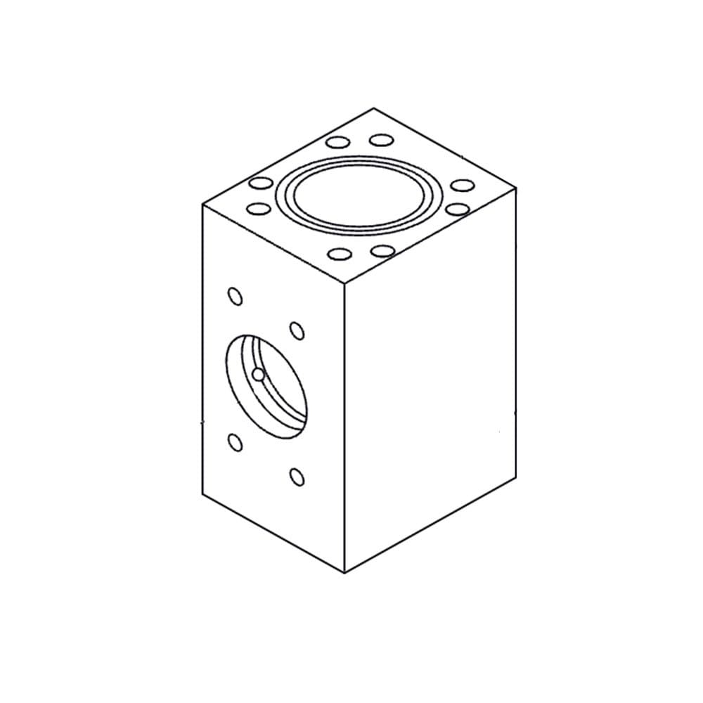 Faac - 560/580 - corps operateur pour moteurs hydraulique de portes de garages.