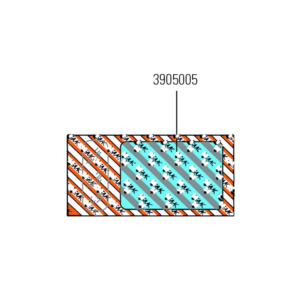 Faac - 580 - skinpack pour opérateur hydraulique 580 cbac et sb