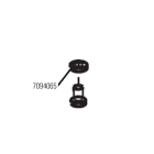 Faac - rondelle de cuivre 7x4x1 fs allum. (vendu par lot de 20 pieces)