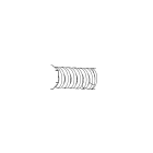 Faac - serre cable p/operateur nm