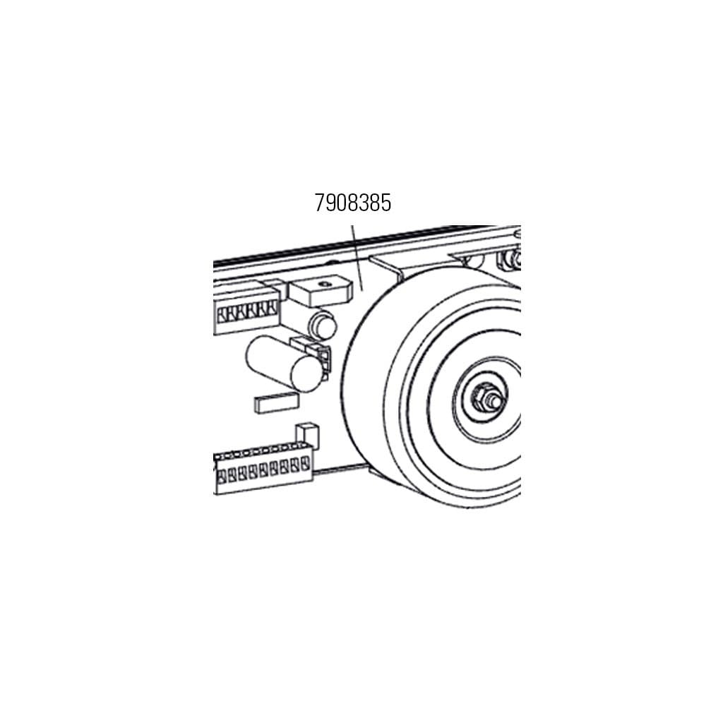 Faac - platine entree/sortie 950 pour operateur portes battantes 950n et bm