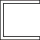 Faac - profile de fixation pour vantail fixe 6100mm anodise