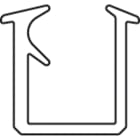 Faac - joint de vitrage 55/2 tk20 rouleau 50m / le m