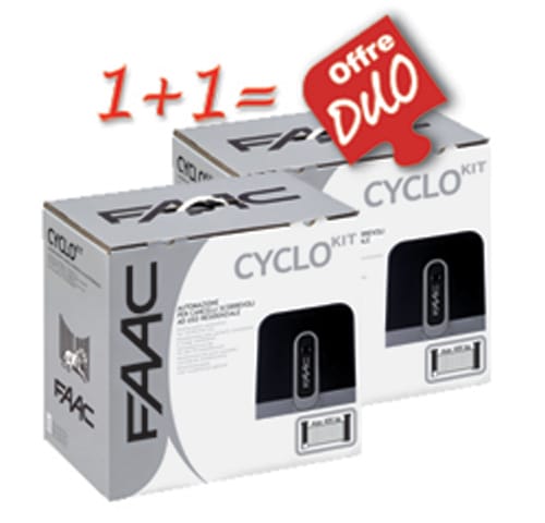 Faac - PACK DUO 2 ENERGY KIT INTEGRAL