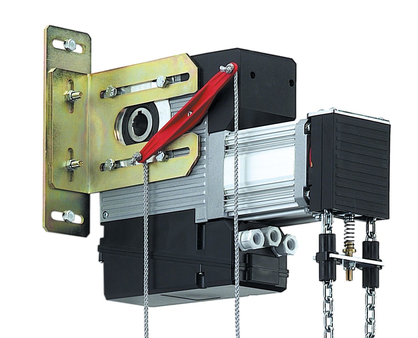 Faac - operateur 541 triphase, a depannage a chaine,ss electronique
