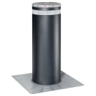 Faac - j355 ha m50 efo h1200mm acier peint ral7021 avec led et cylindre.