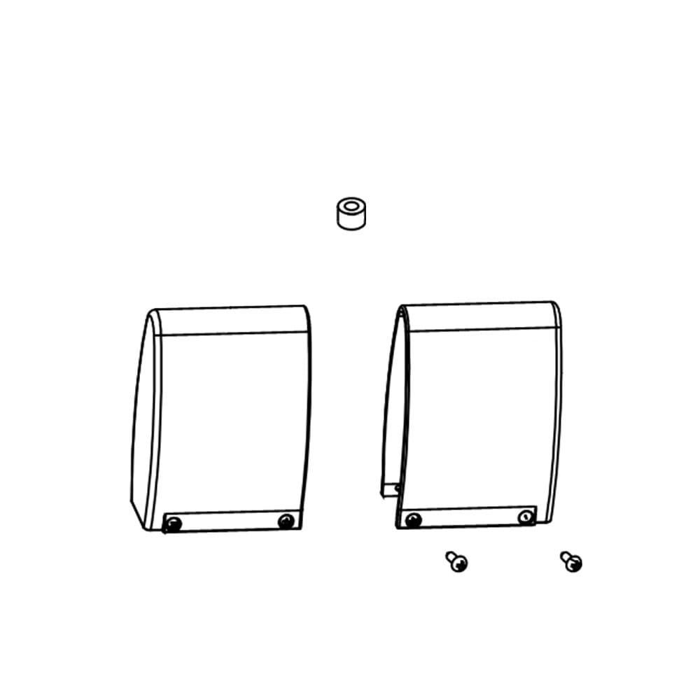 Faac - embouts d'extremite de tranche mse