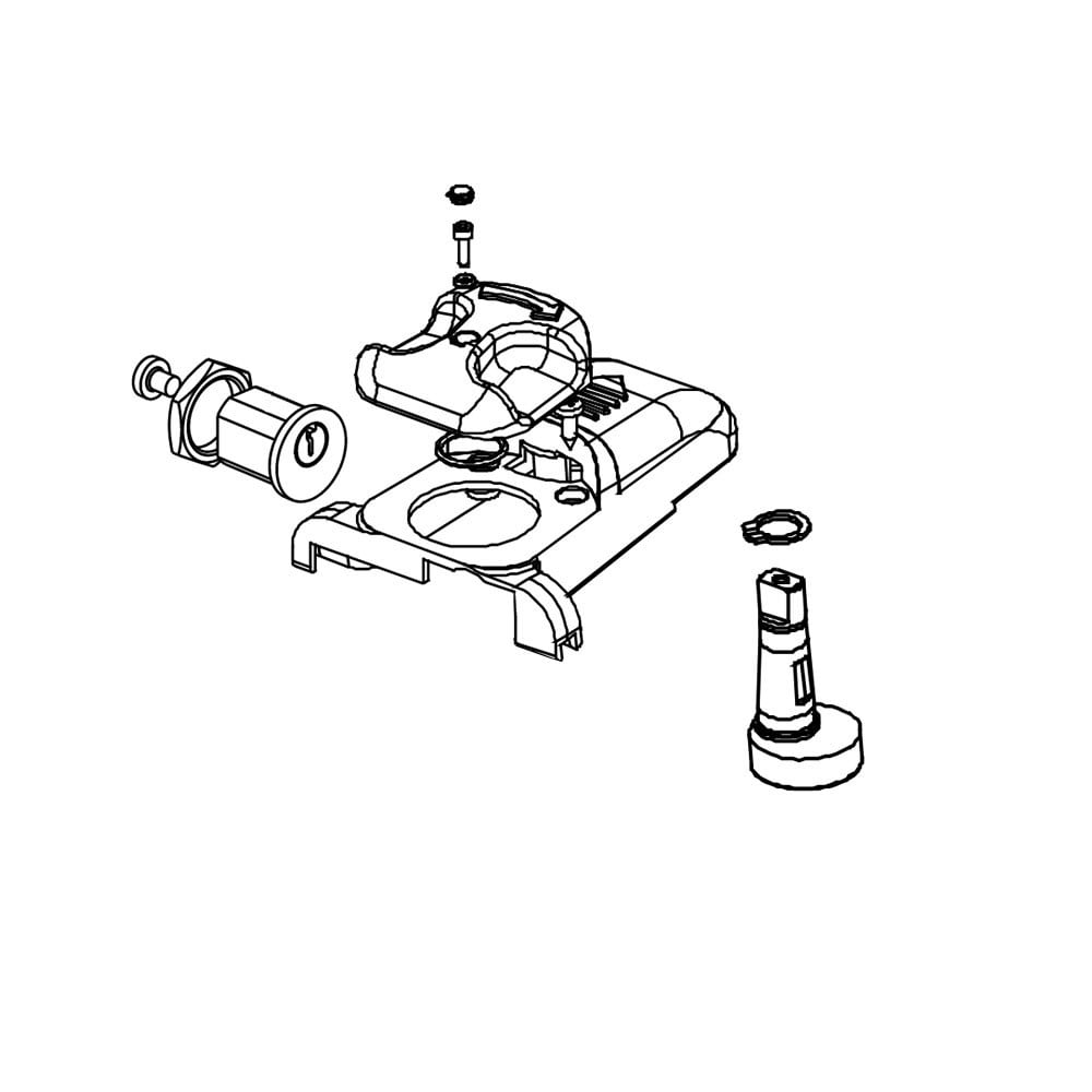 Faac - groupe deverrouillage pour op 413/415