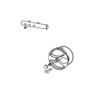 Faac - 391 - deverrouillage manuel avec cylindre et clé