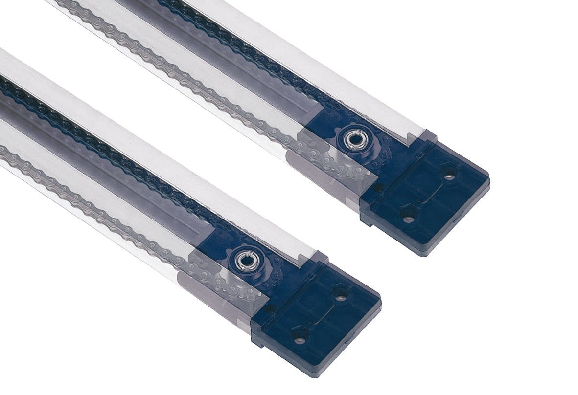 Faac - rail a courroie course 3 800 mm (2 parties)