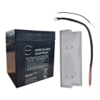 Faac - kit batterie de secours pour platine e124(390926,batt12v4a)