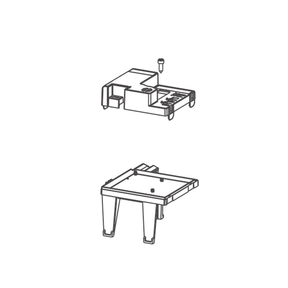 Faac - 391 - support et couvercle pour carte electronique e024s