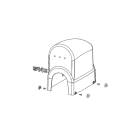 Faac - 391 - capot de protection avec logo faac.