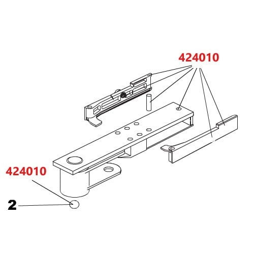 Faac - 770n - bras et debrayage moteur