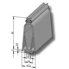 Faac - bord securite - ck99 (l=1,75m). epaisseur 99mm, longueur 1750mm