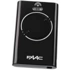 Faac - emetteur xt2 - 433 slh 2 canaux - noir
