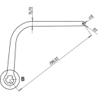 Faac - paire de bras night one day nd1 blanc ral 9010