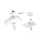 Faac - S450h - deverrouillage exterieur (systeme complet avec cle) pour s450h cbac
