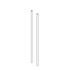 Faac - guide inox j275 h600