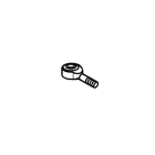 Faac - rotule m10 pour s450h et 422 (vendu par lot de 5 pieces)