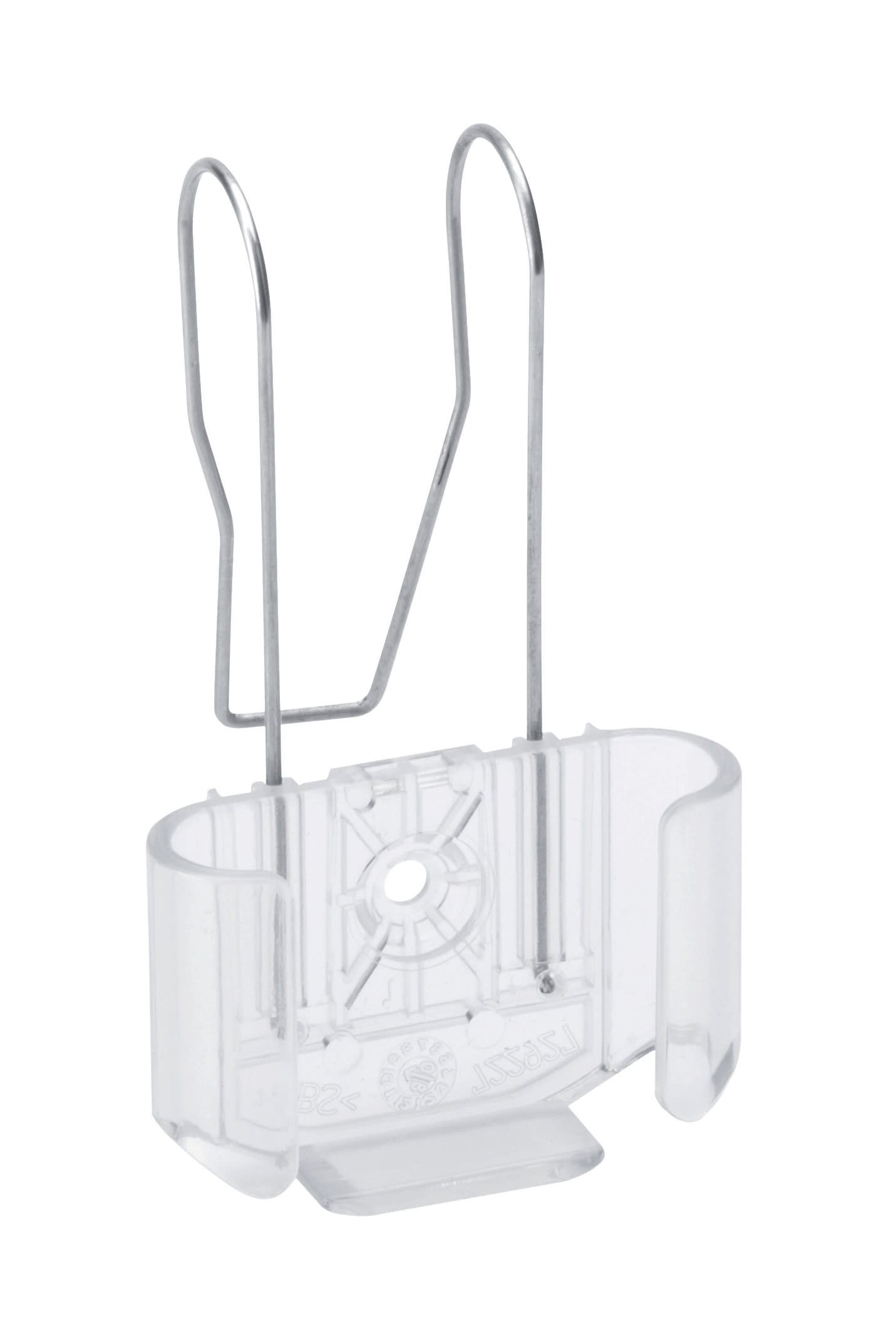 Faac - clip support emetteur xt2 xt4 - blanc - s'accroche au mur ou au pare soleil