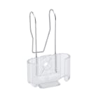 Faac - clip support emetteur xt2 xt4 - blanc - s'accroche au mur ou au pare soleil