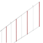 Faac - b614/615/620 - flasque de fixation lisse ronde s pour barrieres b614,615,620