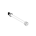 Faac - s450h - piston. piece detachee pour operateur hydraulique s450h cbac et sb