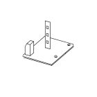 Faac - carte electronique clignotant led 230v. piece detachee. (ancienne generation)