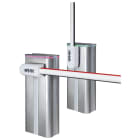 Faac - barriere b680h 24v hybrid hydrau, acc instal. cle dev. triangle. sans coffre