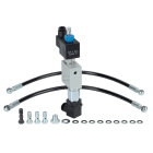 Faac - j275 sa h600mm acier peint ral7016, led, avertisseur sonore, verrouillage.