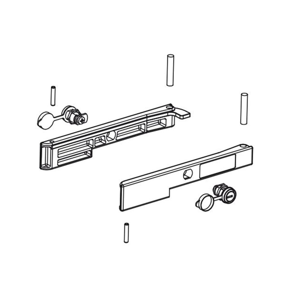 Faac - 770n - groupe levier debrayage