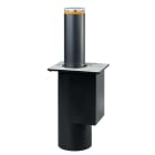 Faac - j200 sa h600mm acier peint ral7021 avec cylindre et cle de deverrouillage.