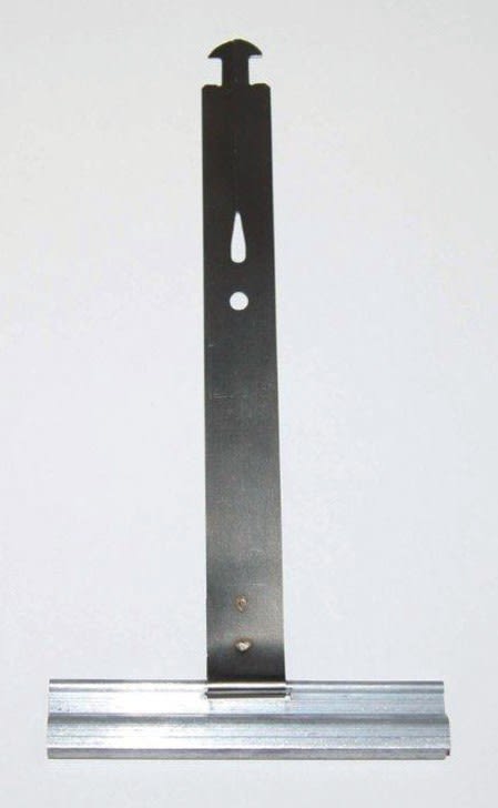 Faac - kit 3 att souples metalliques fixation 1/4 tour ou par vis