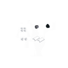 Faac - groupe plastique blanc n1d (v750195)