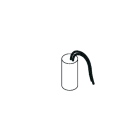 Faac - condensateur pp16µf-400v ul recog.unip.250mm conn